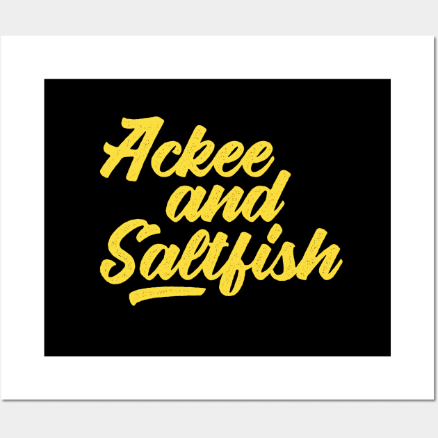 Ackee and Saltfish Wall Art by Hixon House